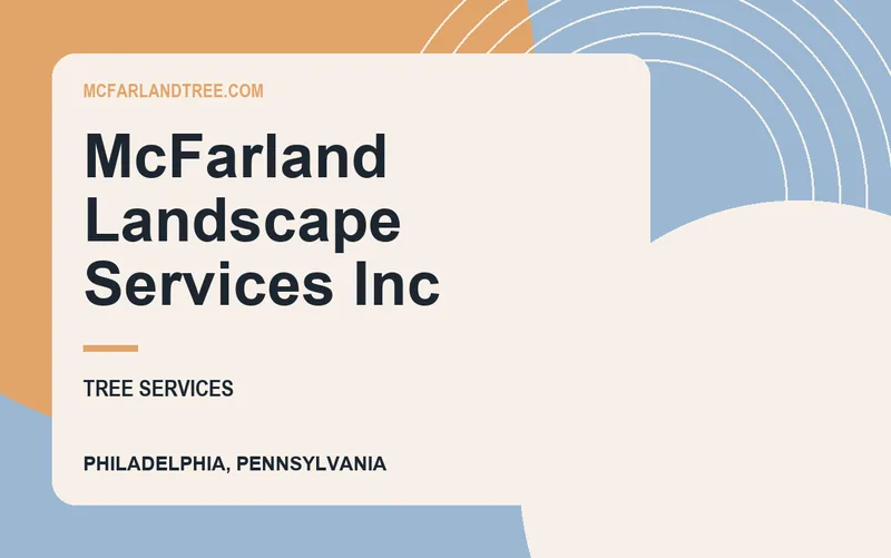 McFarland Landscape Services Inc in Philadelphia, Pennsylvania
