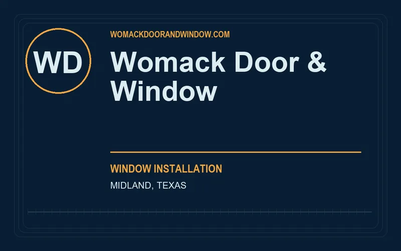 Womack Door & Window in Midland, Texas