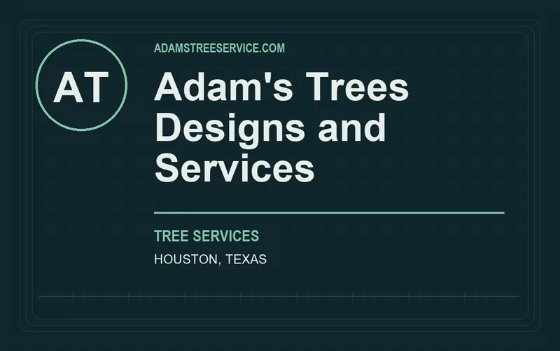 Adam's Trees Designs and Services in Houston, Texas