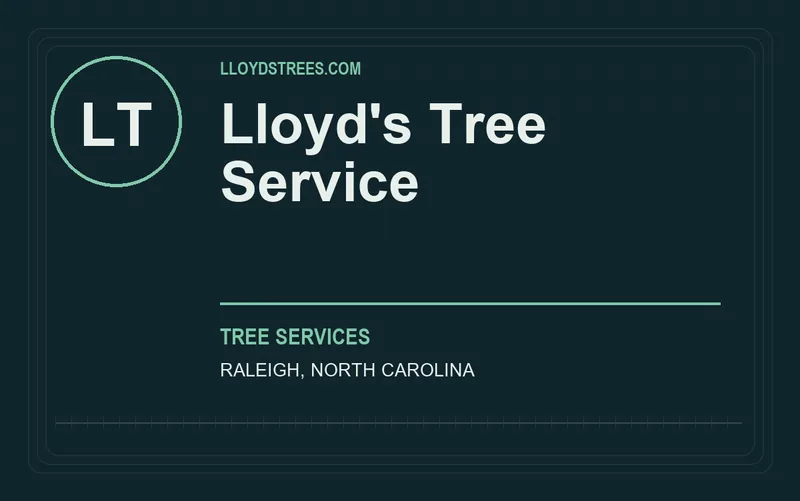 Lloyd's Tree Service in Raleigh, North Carolina
