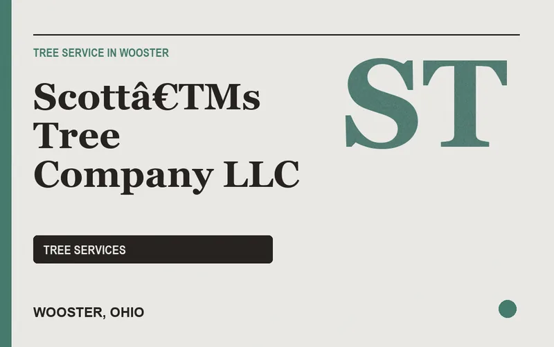 Scottâ€TMs Tree Company LLC in Wooster, Ohio