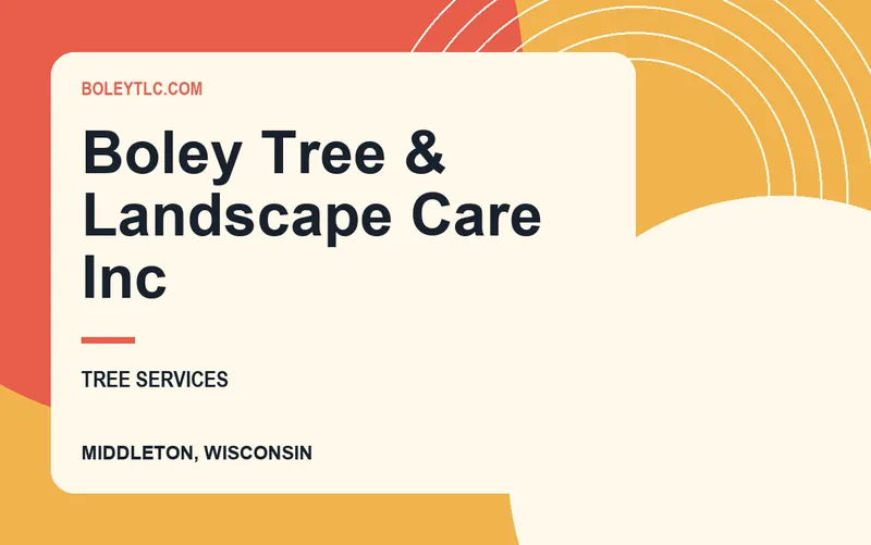 Boley Tree & Landscape Care Inc in Middleton, Wisconsin