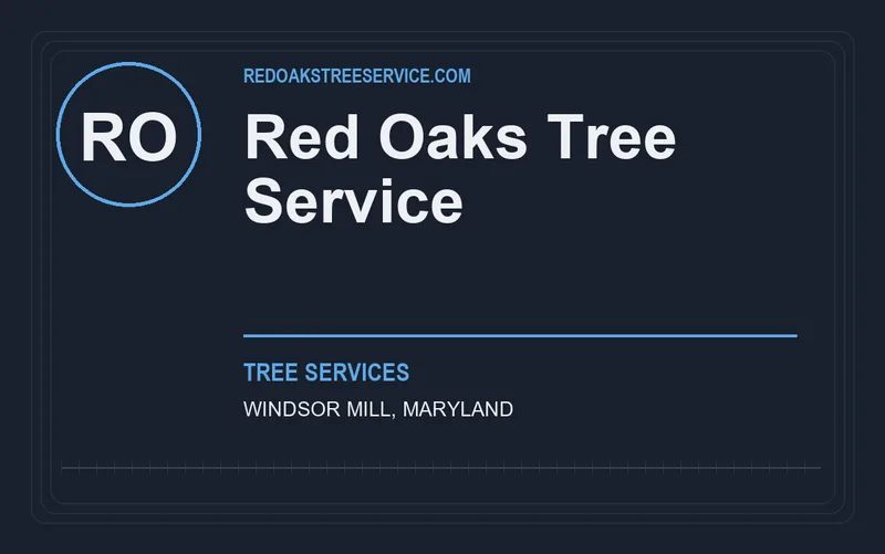 Red Oaks Tree Service in Windsor Mill, Maryland