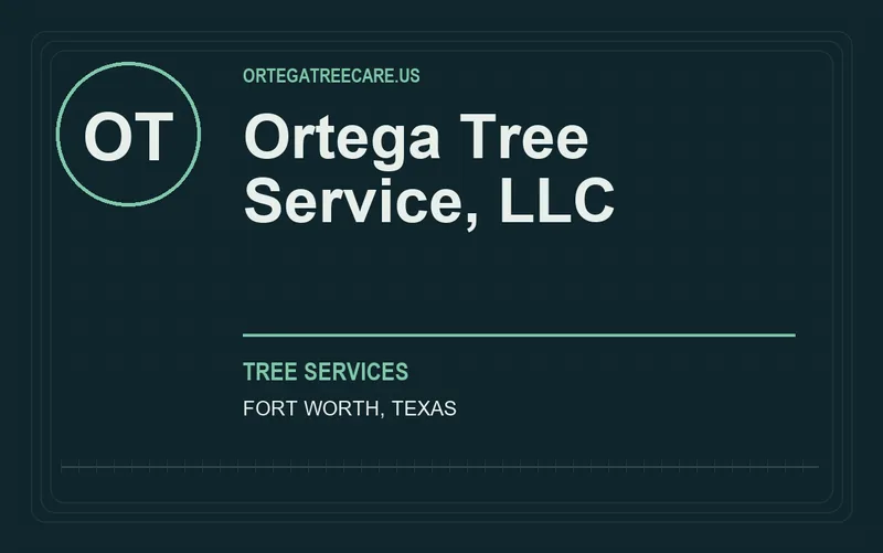 Ortega Tree Service, LLC in Fort Worth, Texas