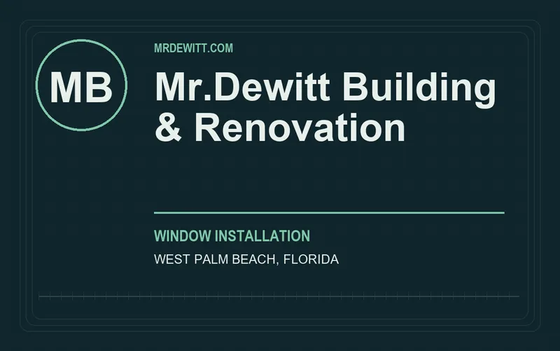 MR.DEWITT BUILDING & RENOVATION in West Palm Beach, Florida