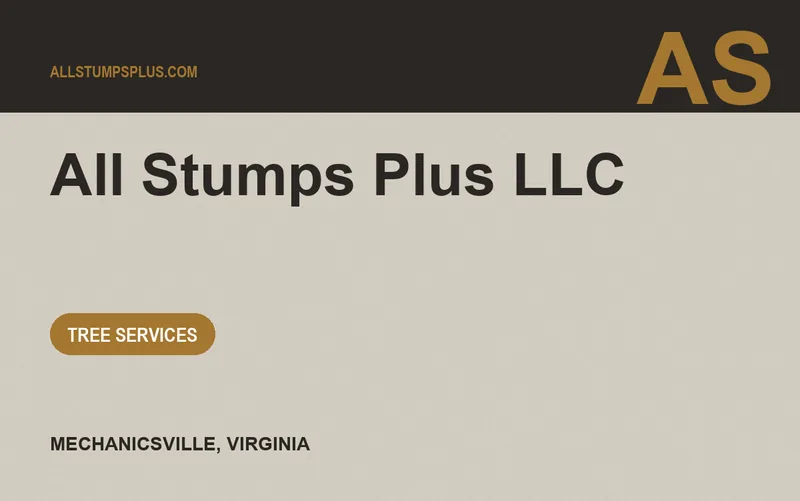 ALL STUMPS PLUS LLC in Mechanicsville, Virginia