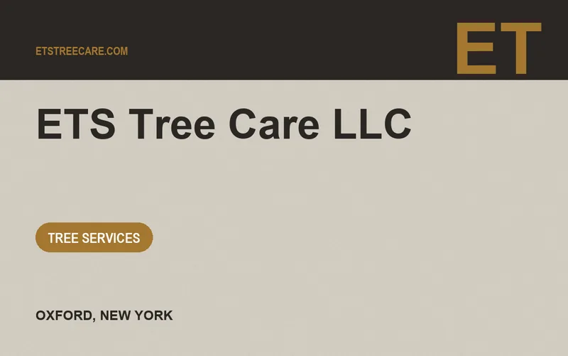 ETS Tree Care LLC in Oxford, New York