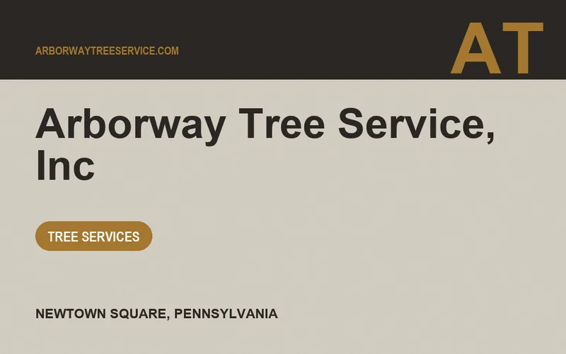 Arborway Tree Service, Inc in Newtown Square, Pennsylvania
