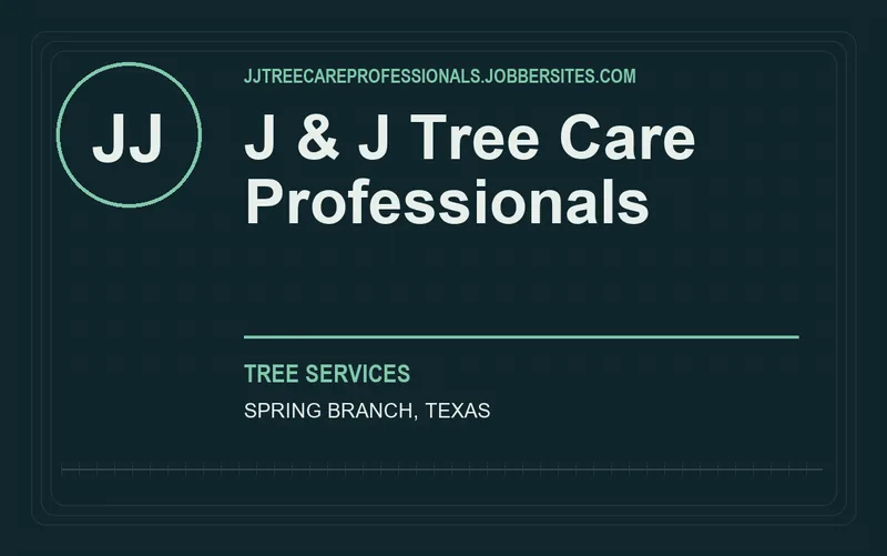 J & J Tree Care Professionals in Spring Branch, Texas