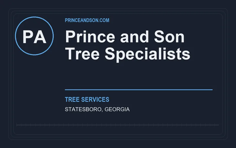 Prince and Son Tree Specialists in Statesboro, Georgia