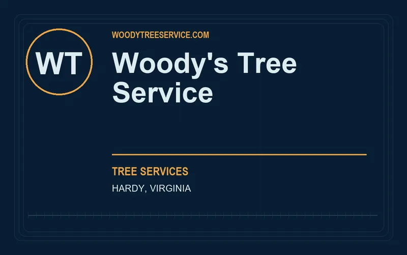 Woody's Tree Service in Hardy, Virginia