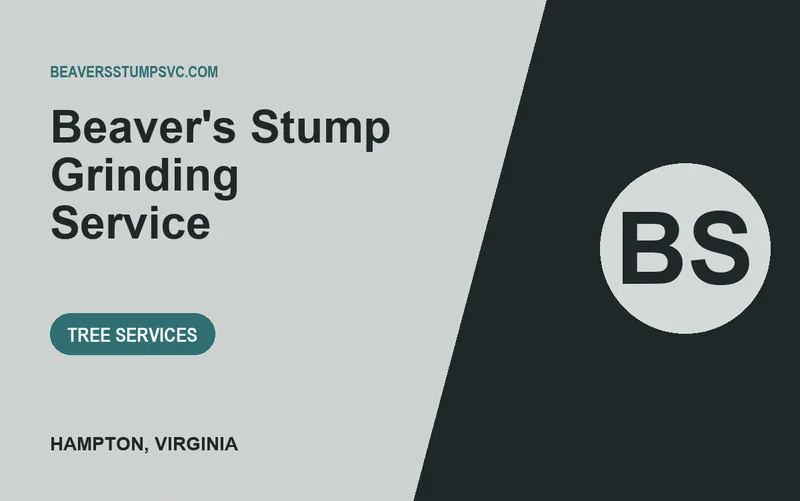 Beaver's Stump Grinding Service in Hampton, Virginia