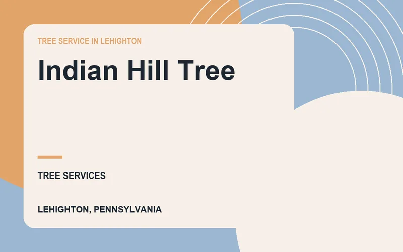 Indian Hill Tree in Lehighton, Pennsylvania