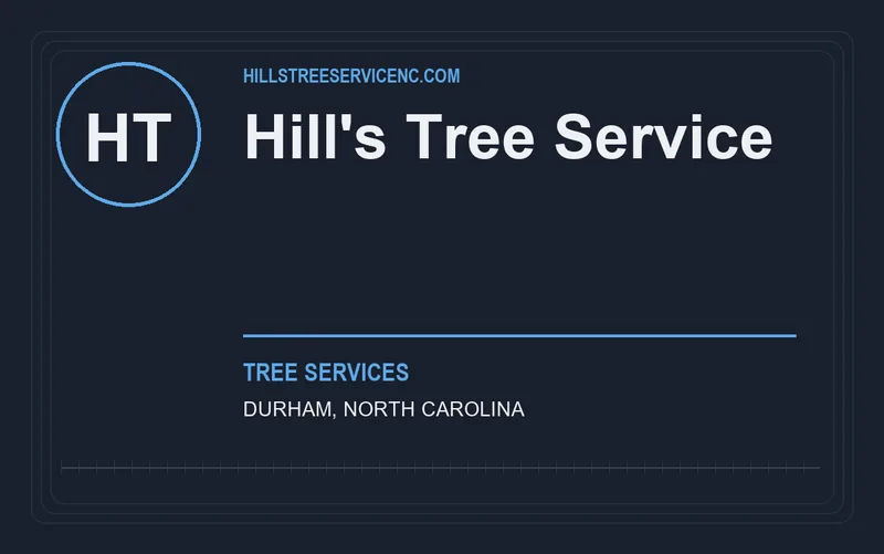 Hill's Tree Service in Durham, North Carolina