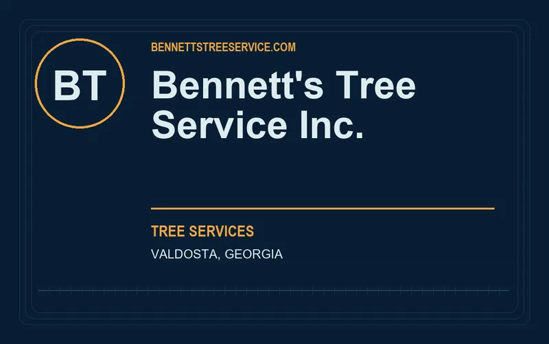 Bennett's Tree Service Inc. in Valdosta, Georgia
