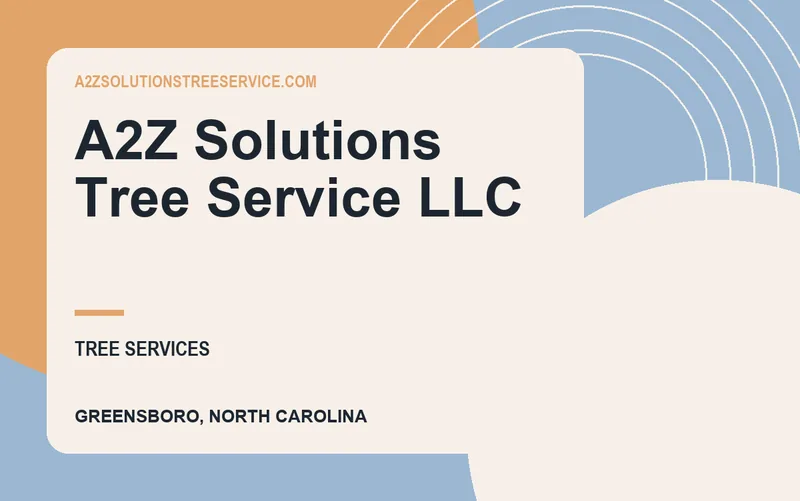 A2Z Solutions Tree Service LLC in Greensboro, North Carolina