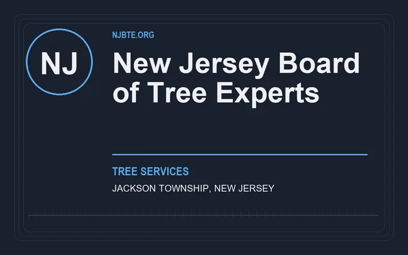 New Jersey Board of Tree Experts in Jackson Township, New Jersey