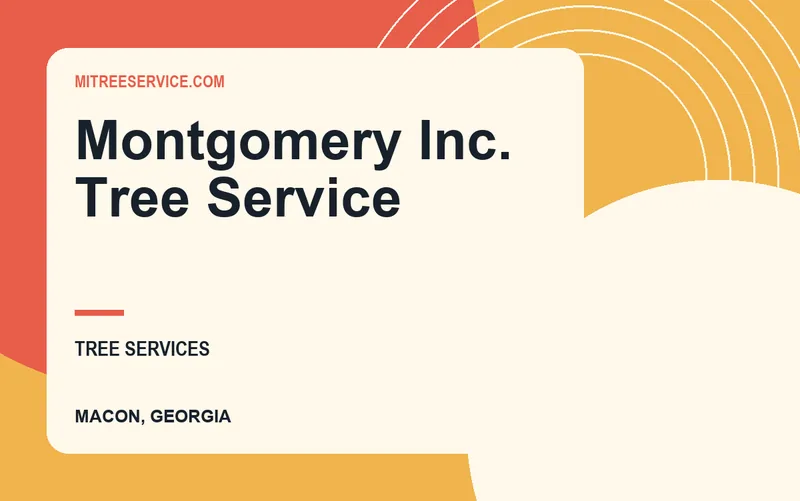 Montgomery Inc. Tree Service in Macon, Georgia