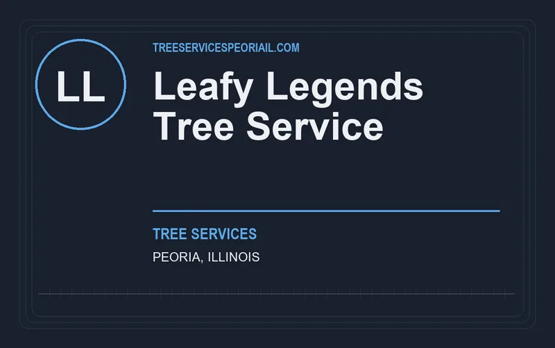 Leafy Legends Tree Service in Peoria, Illinois
