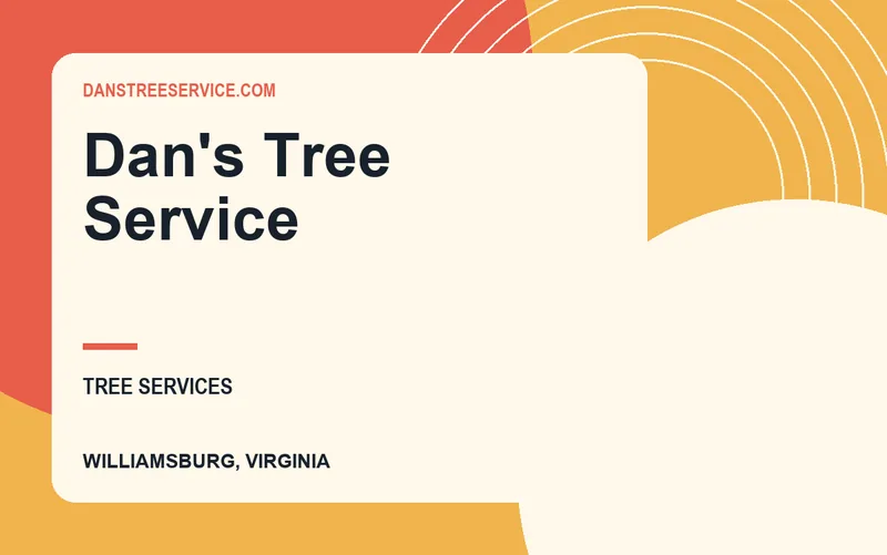 Dan's Tree Service in Williamsburg, Virginia