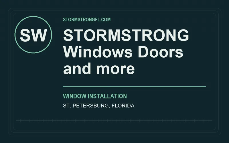STORMSTRONG Windows Doors and more in St. Petersburg, Florida