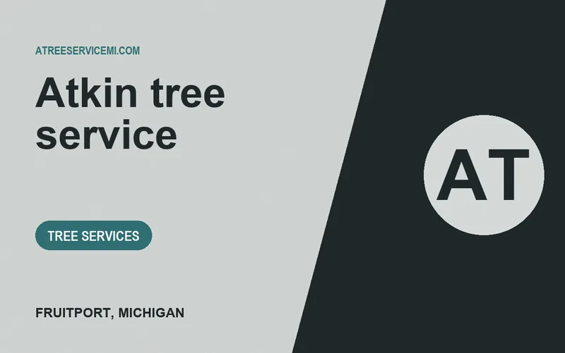 Atkin tree service in Fruitport, Michigan