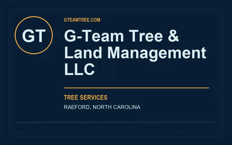 G-Team Tree & Land Management LLC in Raeford, North Carolina