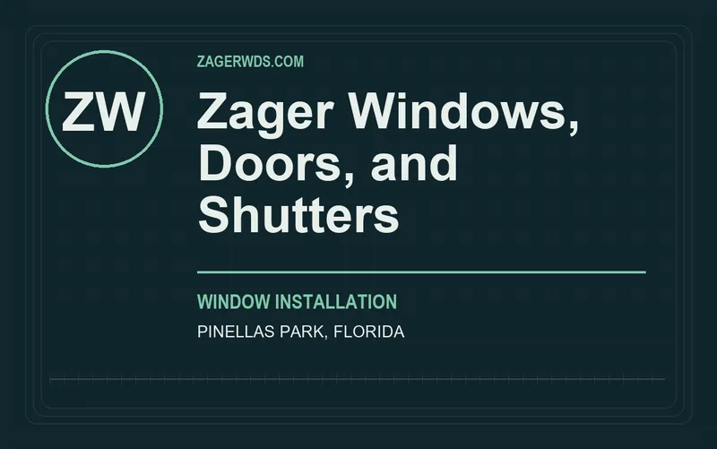Zager Windows, Doors, and Shutters in Pinellas Park, Florida