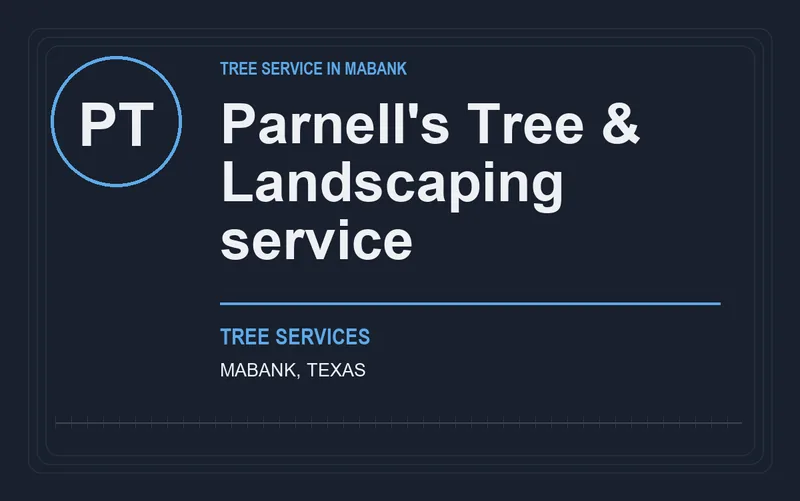 Parnell's Tree & Landscaping service in Mabank, Texas