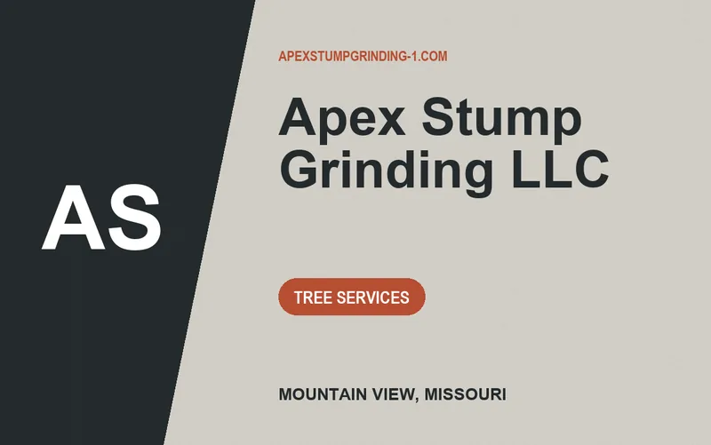 Apex Stump Grinding LLC in Mountain View, Missouri