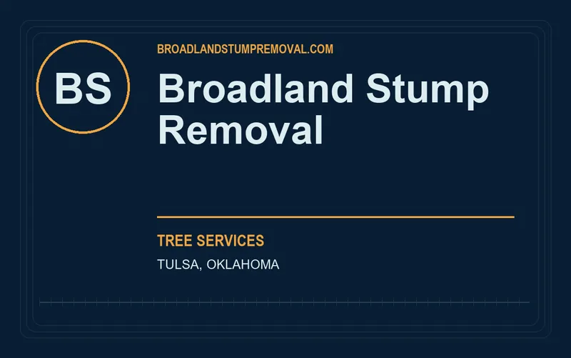 Broadland Stump Removal in Tulsa, Oklahoma