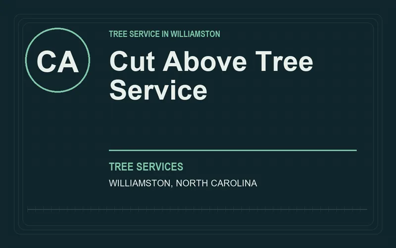 Cut Above Tree Service in Williamston, North Carolina