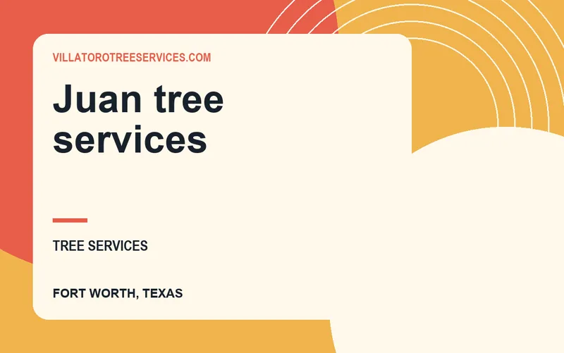 Juan tree services in Fort Worth, Texas