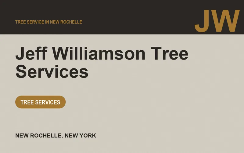 Jeff Williamson Tree Services in New Rochelle, New York