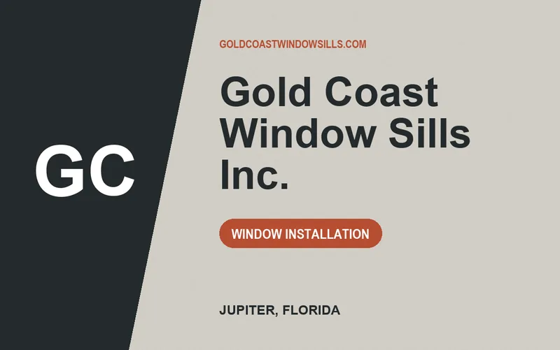 Gold Coast Window Sills Inc. in Jupiter, Florida