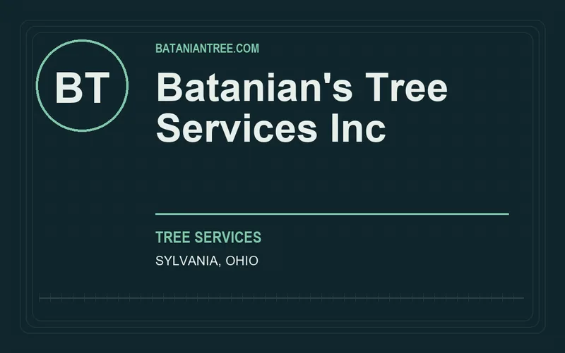 Batanian's Tree Services Inc in Sylvania, Ohio