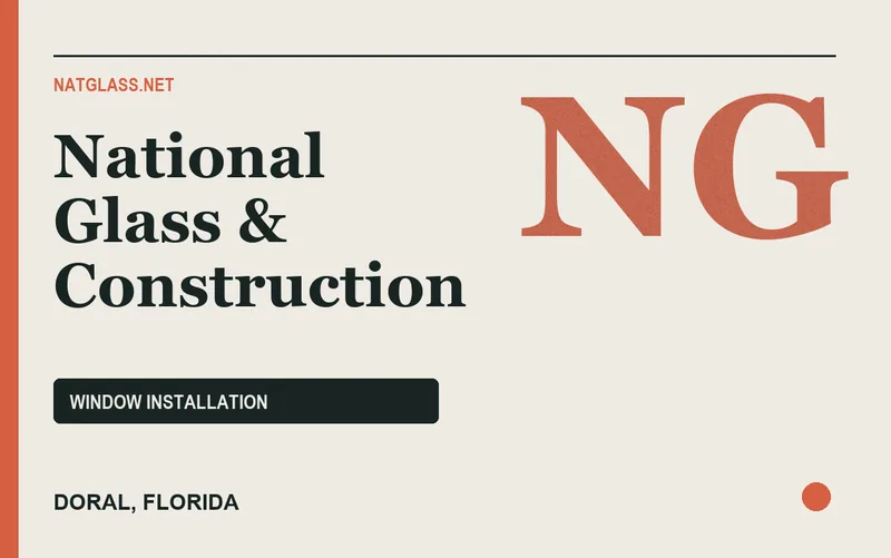 National Glass & Construction in Doral, Florida