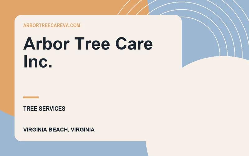 Arbor Tree Care Inc. in Virginia Beach, Virginia
