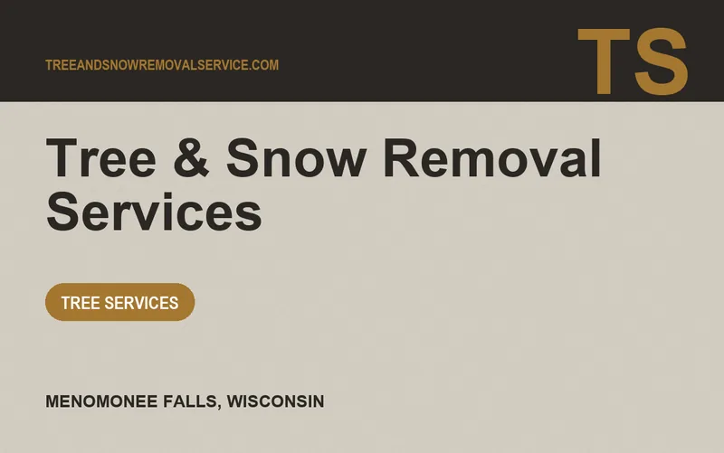 Tree & Snow Removal Services in Menomonee Falls, Wisconsin