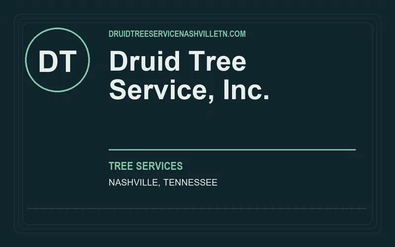 Druid Tree Service, Inc. in Nashville, Tennessee