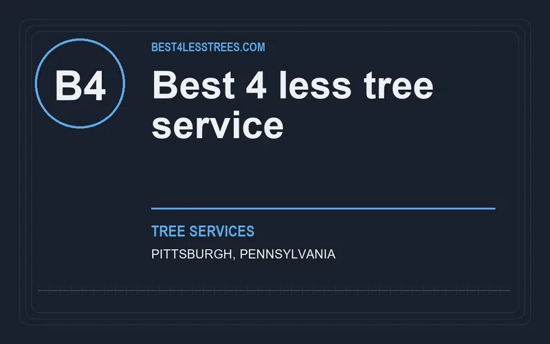 Best 4 less tree service in Pittsburgh, Pennsylvania