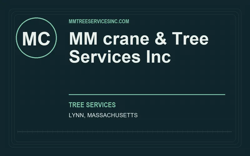 MM crane & Tree Services Inc in Lynn, Massachusetts