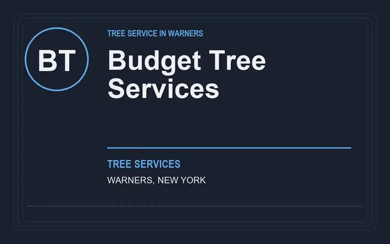 Budget Tree Services in Warners, New York