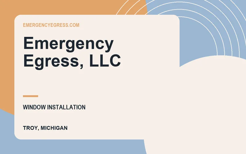 Emergency Egress, LLC in Troy, Michigan