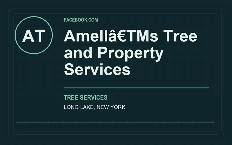 Amellâ€TMs Tree and Property Services in Long Lake, New York