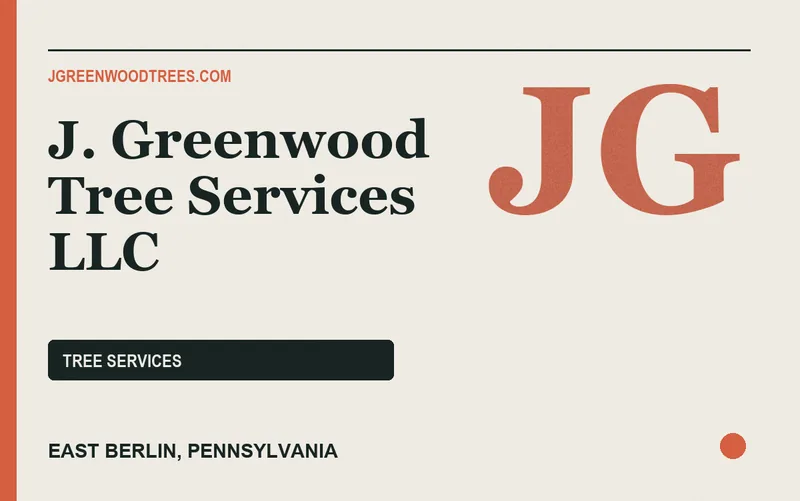 J. Greenwood Tree Services LLC in East Berlin, Pennsylvania