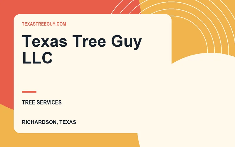 Texas Tree Guy LLC in Richardson, Texas