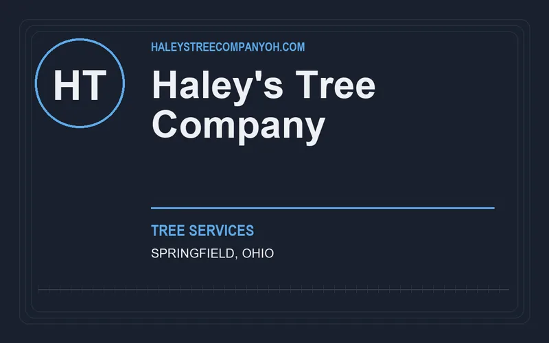 Haley's Tree Company in Springfield, Ohio