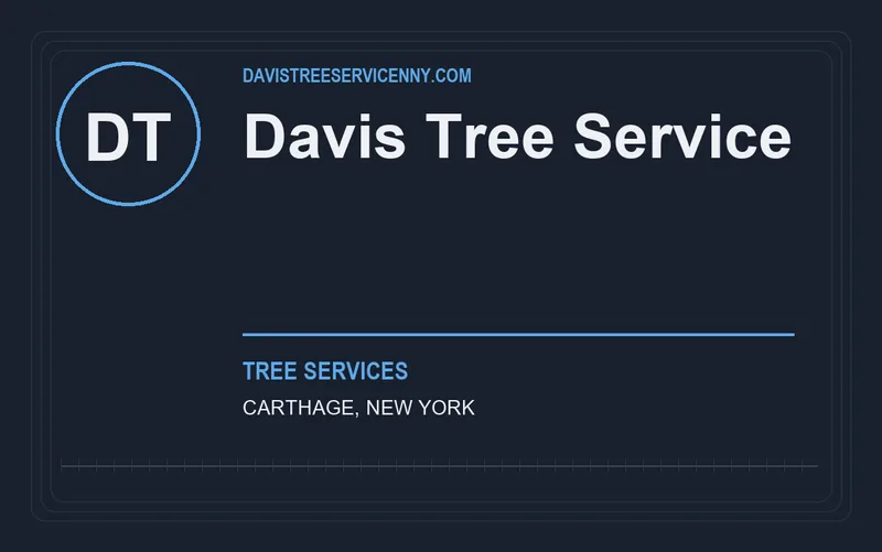 Davis Tree Service in Carthage, New York