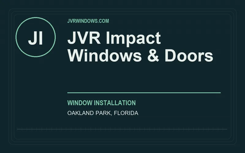 JVR Impact Windows & Doors in Oakland Park, Florida